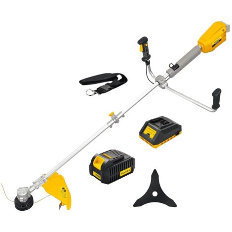 Nemura – Débroussailleuse à batterie 40V – Moteur brushless – Diamètre de coupe 43cm – Autonomie 45min – Tête double fil avec système Tap and go