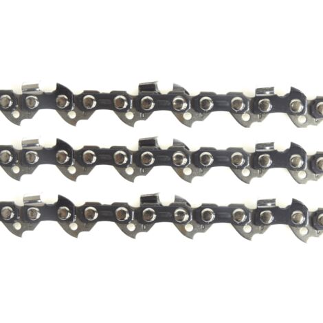 Nemura Lot de 3 chanes de trononneuse 68 entraineurs Pas 3/8 Jauge 0.58 (1.5mm) Guide de 45 cm pour bois dur Nemura Lot de 3 chanes de trononneuse 68 entraineurs Pas 3/8 Jauge 0.58 (1.5mm) Guide de 45 cm pour bois dur