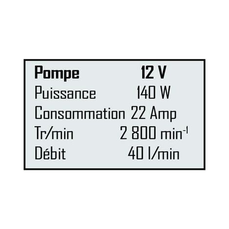 Pompe à gasoil - fioul - mazout - auto amorcante 800W 46 l/min