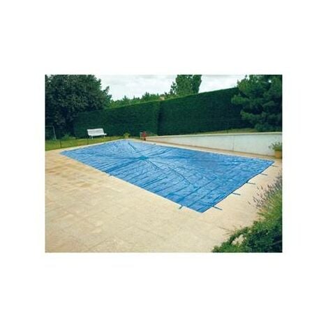 Bache couverture de protection pour piscine enterrée 8x14 metres
