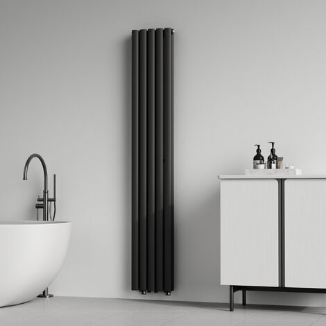 Radiateur chauffage centrale pour salle de bain salon cuisine couloir  chambre à coucher panneau simple 160 x 30 cm blanc