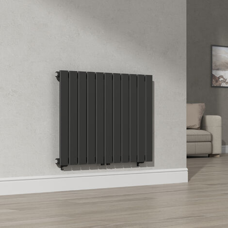Radiateur à panneau plat Nore 616 W acier 60 x 80 cm noir [neu.haus] (1/5)
