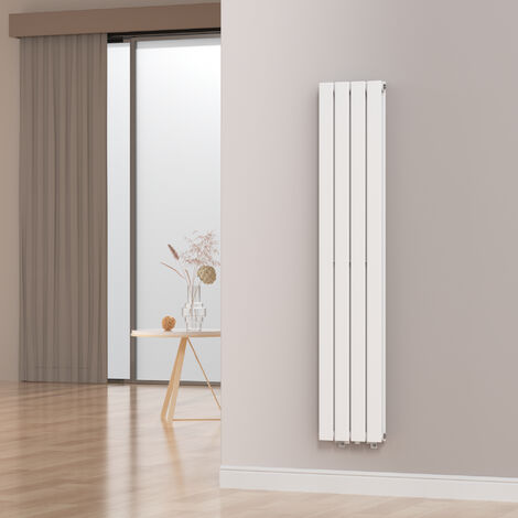 Radiateur à panneaux double Nore 1006 W acier 160 x 30 cm blanc [neu.haus] (1/5)