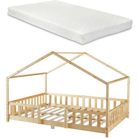 Matelas 120 X 200, Dureté 3, Hauteur : 20 Cm, Matelas Orthopédique, En Mousse à Froid, Avec