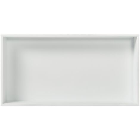 Raccords D'aération Murale Encastrée 10 X 30,25 Cm - Blanc - Marque Fittes - Livraison Depuis USA