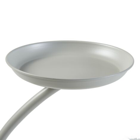 Porte-plantes Aalten 62 x 30 x 25 cm gris clair [en.casa]