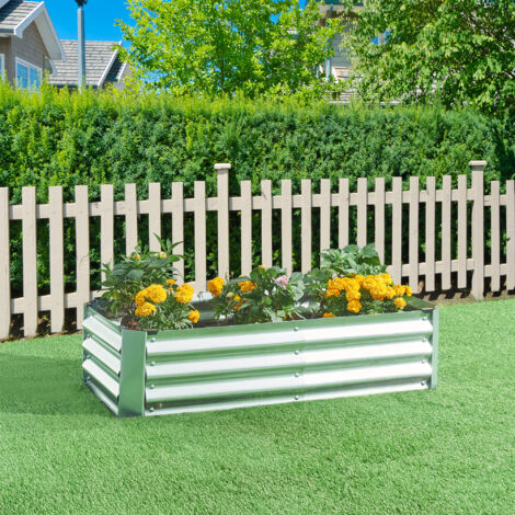 Lit surélevé de jardin Celano 120 x 60 x 30 cm [en.casa] (1/5)