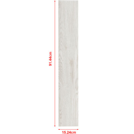 Revêtement de Sol Adhésif Valona PVC Vinyle 7 Pièces 0,975 m² White Oak Chêne Blanchi [neu.holz]