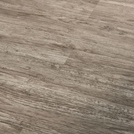 Revêtement de Sol Adhésif Valona PVC Vinyle 7 Pièces 0,975 m² Grey Accent Oak Chêne Grisé [neu.holz] (1/5)