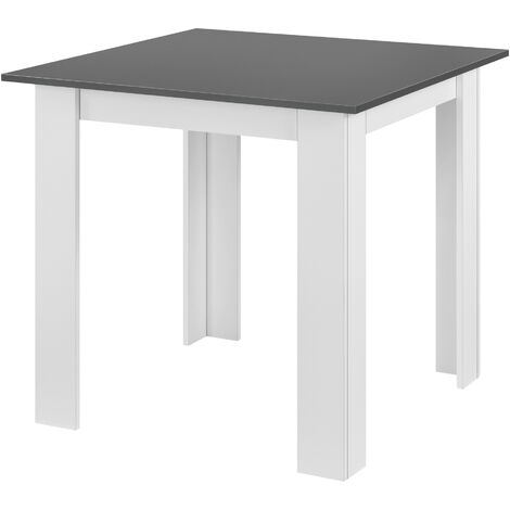 Table salle à manger cuisine pour 2 personnes MDF 78 cm x 78 cm blanc 03_0004117 | Leroy Merlin Table salle à manger cuisine pour 2 personnes MDF 78 cm x 78 cm blanc 03_0004117 | Leroy Merlin