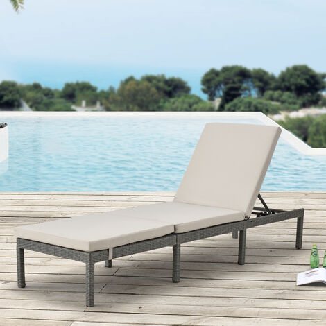 Bain de soleil transat suspendu avec pare-soleil et matelas design  contemporain 190L x 115l x 190H cm acier polyester gris foncé noir]