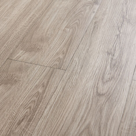 Lames Laminées PVC Vinyle 42 Pièces 5,85 m² Natural Oak Chêne Naturel [neu.holz] (1/5)
