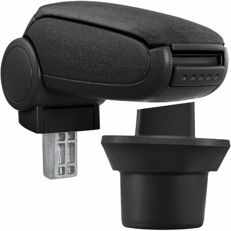 [pro.tec] Accoudoir central pour BMW Mini (Génération 2) - avec compartiment - rembourré - textile - noir (1/5)