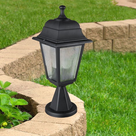 Luminaire extérieur Ipswich 38 cm E27 noir [lux.pro] (1/4)