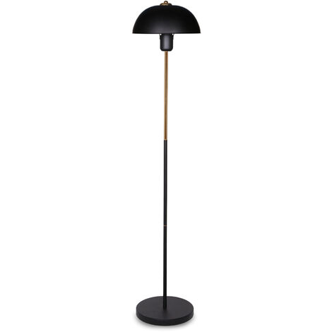 Lampadaire extérieur Keighley 100 cm E27 noir [lux.pro]