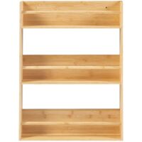 Étagère Murale Rayher 3 Compartiments En Bois - Rangement Multifonction 32x11x8,7 Cm