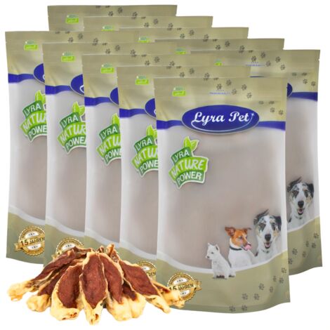10 kg Lyra Pet® Kaninchenohren gefüllt mit Huhn