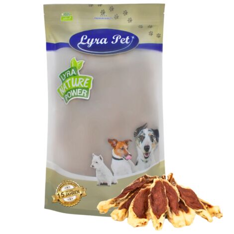 1 kg Lyra Pet® Kaninchenohren gefüllt mit Huhn