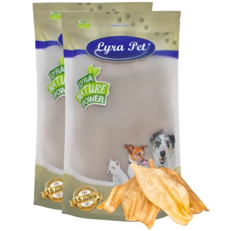 200 Stk. Lyra Pet® Rinderohren ca. 4 kg