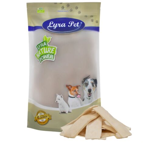 1 kg Lyra Pet® Kauchips aus Büffelhaut