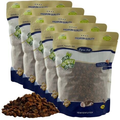 5 kg Lyra Pet® Seidenraupen getrocknet (1/4)