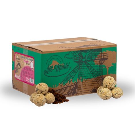 150 Stk. Lyra Pet® Meisenknödel aus der Alb-Mühle Vollkorn & Früchte ohne Netz à 85 g
