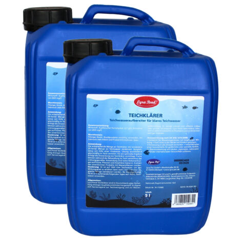 2 x 5 L Lyra Pond® Teichklärer (1/4)