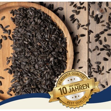 10 kg Lyra Pet® Sonnenblumenkerne schwarz Neue Ernte