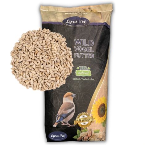 20 kg Lyra Pet® Sonnenblumenkerne geschält Neue Ernte