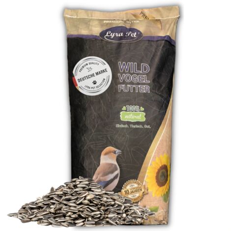 25 kg Lyra Pet® Sonnenblumenkerne gestreift Deutsche Marke
