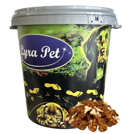 5 kg Lyra Pet® Hühnchenschenkel in 30 L Tonne