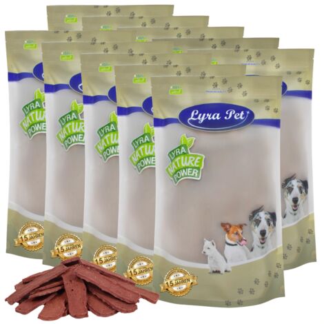 10 kg Lyra Pet® Pferdefleischstreifen