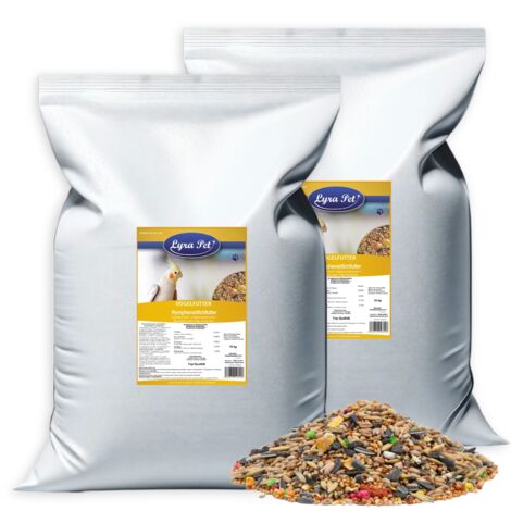 20 kg Lyra Pet® Nymphensittichfutter Großsittichfutter