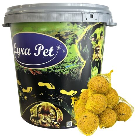 100 Stk. Lyra Pet® Meisenknödel Basic mit Netz à 90 g = 9 kg in 30 L Tonne