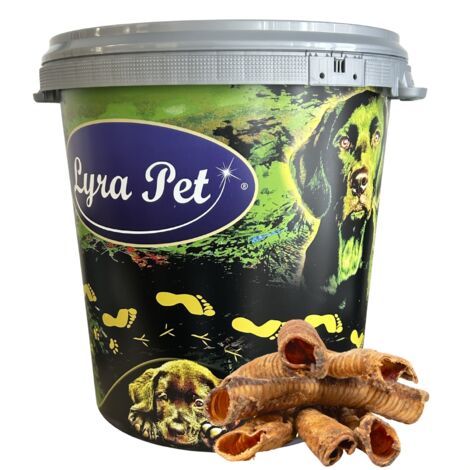 1 kg Lyra Pet® Rinderstrossen groß in 30 L Tonne