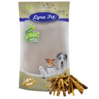 1 kg Lyra Pet® Büffelsticks mit Rindfleischstreifen
