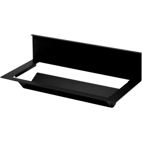 Kesseböhmer Linero MosaiQ EasyLine Papierrollenhalter schwarz 350 x 155 x 120 mm