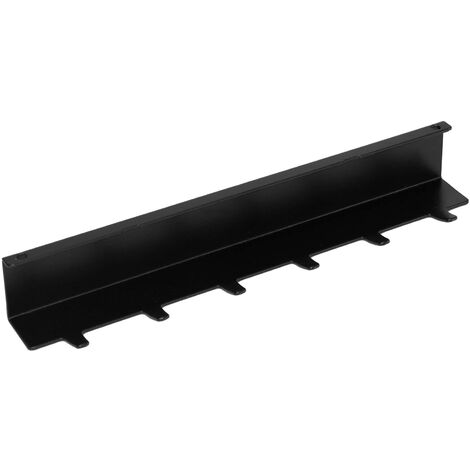 Kesseböhmer LINERO MosaiQ  6er Hakenleiste schwarz (250 x 44 x 38 mm) von SOTECH