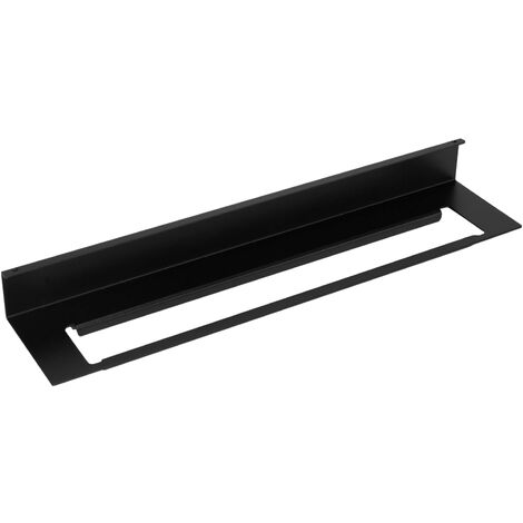 Kesseböhmer LINERO MosaiQ  Tuchleiste zum Einhängen von unten schwarz (350 x 77 x 46 mm) von SOTECH