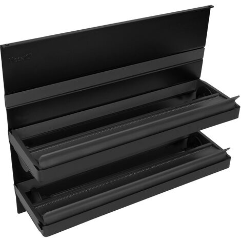 Kesseböhmer LINERO MosaiQ  ROLLINERO Folienabroller schwarz (350 x 110 x 300 mm) von SOTECH