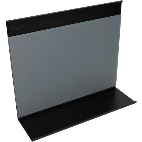 Kesseböhmer LINERO MosaiQ  Memoboard 300 schwarz (350 x 110 x 300 mm) Magnetboard und Schreibtafel von SOTECH