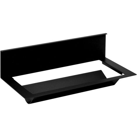 Kesseböhmer LINERO MosaiQ  Papierrollenhalter unten schwarz (350 x 155 x 120 mm) von SOTECH