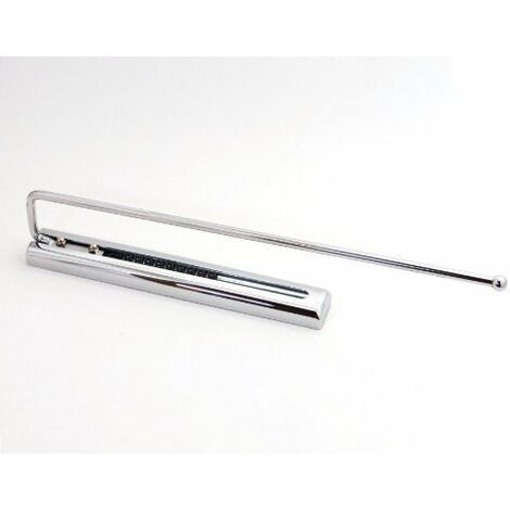2 Stück SOTECH Handtuchauszug Chrom 1-armig 410 mm Handtuchhalter Handtuchstange