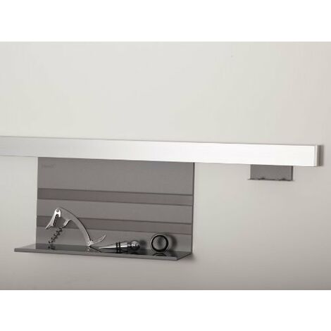 Kesseböhmer Linero MosaiQ Starterset Profilleiste 900 mm + Universalablage + 2er Hakenleiste Titangrau exklusiv von SOTECH