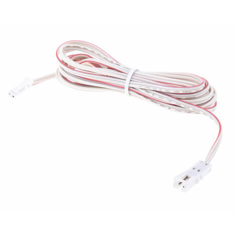 SOTECH Verlängerungskabel 2000 mm weiß (miniAMP Stecker / Buchse) zum erweitern für LED-Beleuchtung VIOLA