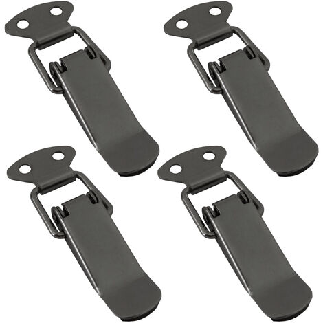 Spannverschluss LATCH Kniehebelspanner Edelstahloptik, 4 Stück