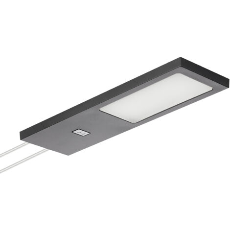 SOTECH LED-Möbelleuchte GIULIA II mit Sensor schwarz, 2700K warmweiß, Einzelleuchte