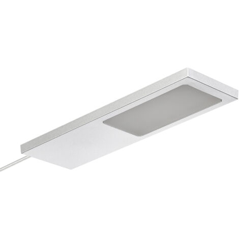 SOTECH LED-Möbelleuchte GIULIA II silbergrau, 4000K neutralweiß, Einzelleuchte