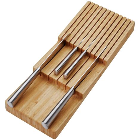 ORGA-BOX 3 BAMBUS Besteckeinsatz Holz-Besteckkasten für Nobilia Schubladen ab August 2012 Messereinsatz 174 x 448 mm fürORGA-BOX 3 Bambus Besteckeinsätze 60, 80, 100 und 120 cm Schrankbreite