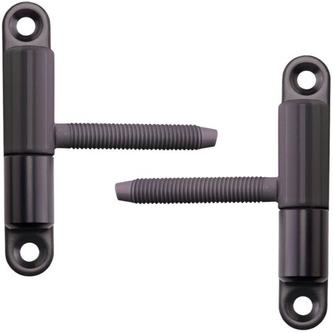 Türband Einbohrband 15 x 83 mm mit Zapfen M8 x 50 mm schwarz, 2 Stück